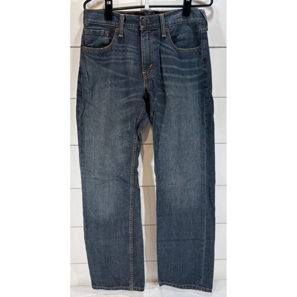 Levis 559 Dark Wash Blue Men's 30x32 Relaxed Fit Straight Leg Denim Jeans